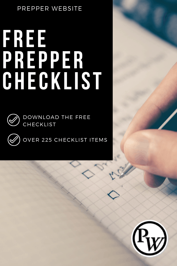 FREE Prepper Checklist